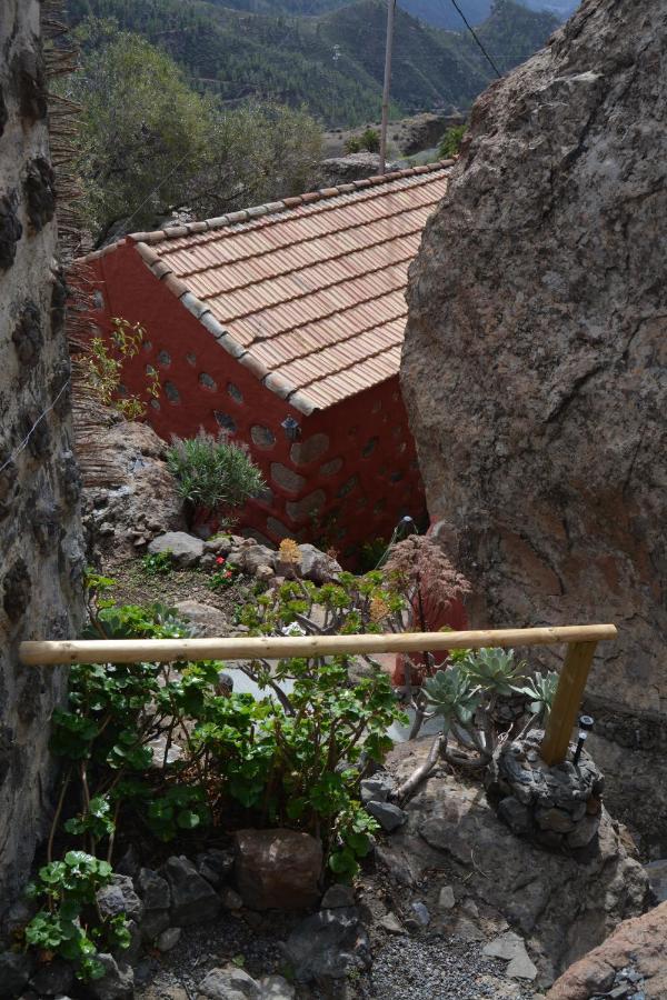 Casa Cueva El Pedregal Tejeda Villa Kültér fotó