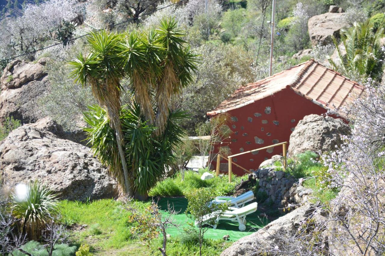 Casa Cueva El Pedregal Tejeda Villa Kültér fotó