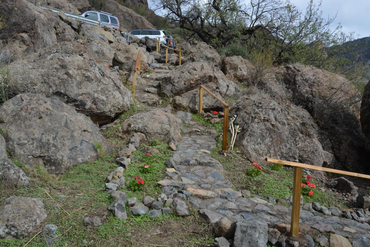 Casa Cueva El Pedregal Tejeda Villa Kültér fotó