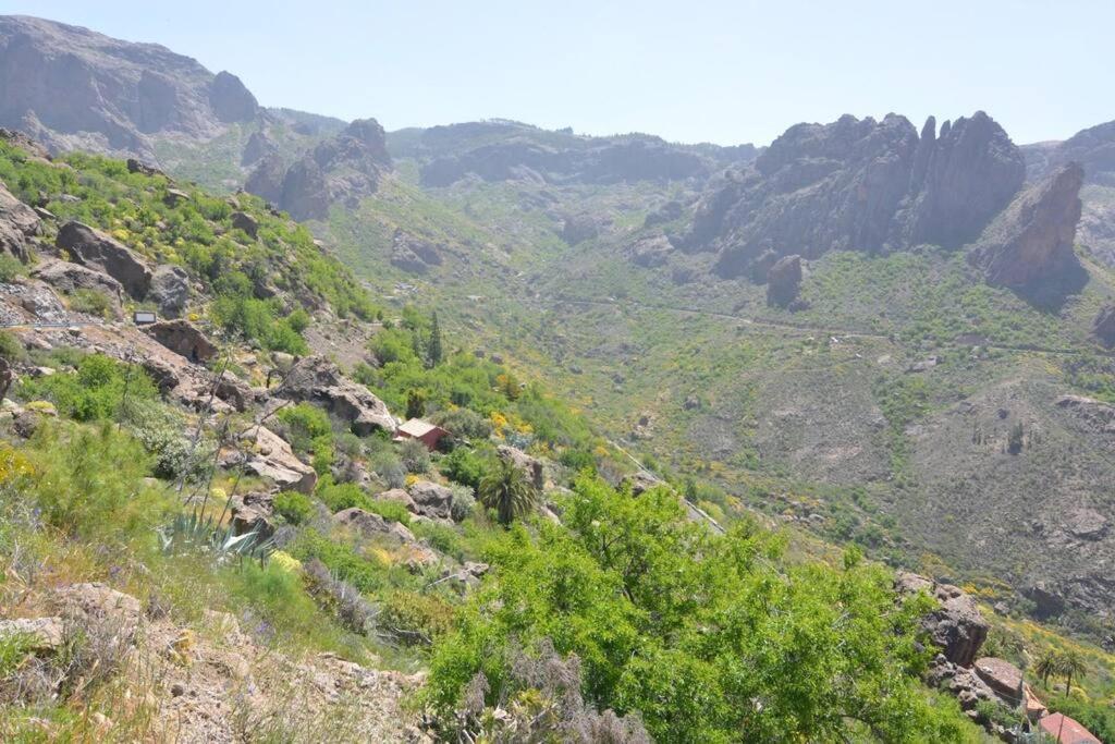 Casa Cueva El Pedregal Tejeda Villa Kültér fotó