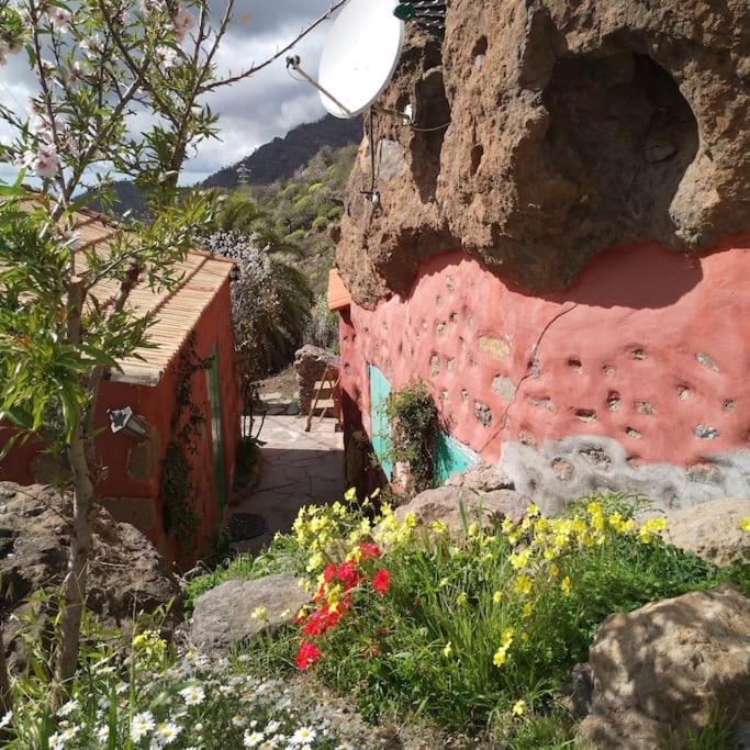 Casa Cueva El Pedregal Tejeda Villa Kültér fotó