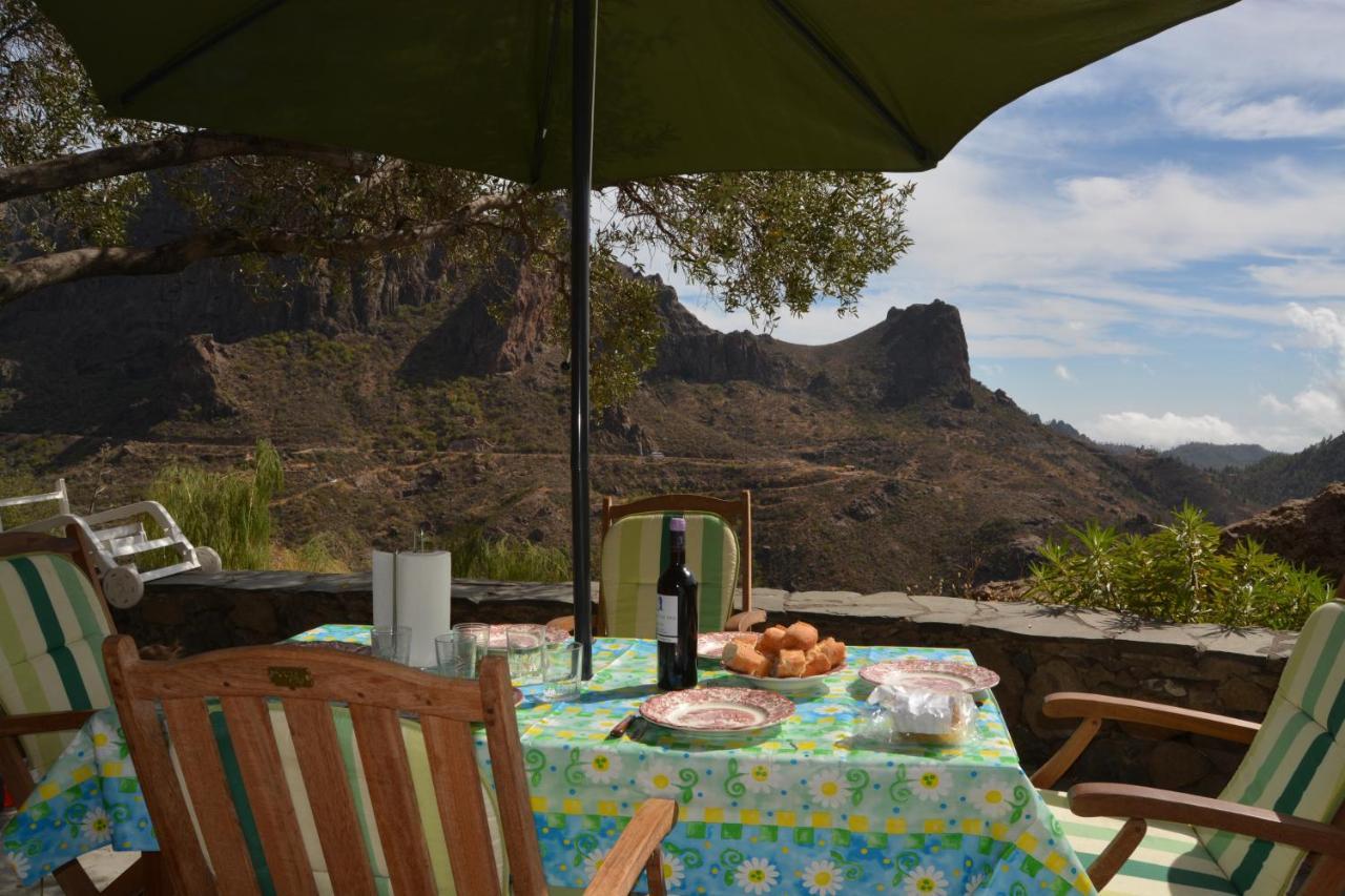 Casa Cueva El Pedregal Tejeda Villa Kültér fotó